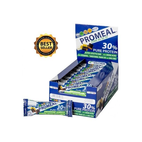 volchem promeal 40 30 30 barretta proteica 24 x 50 gr