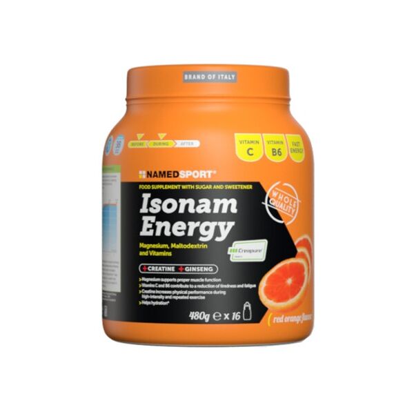 named sport isonam energy 480g sali minerali isotonici magnesio potassio maltodestrine