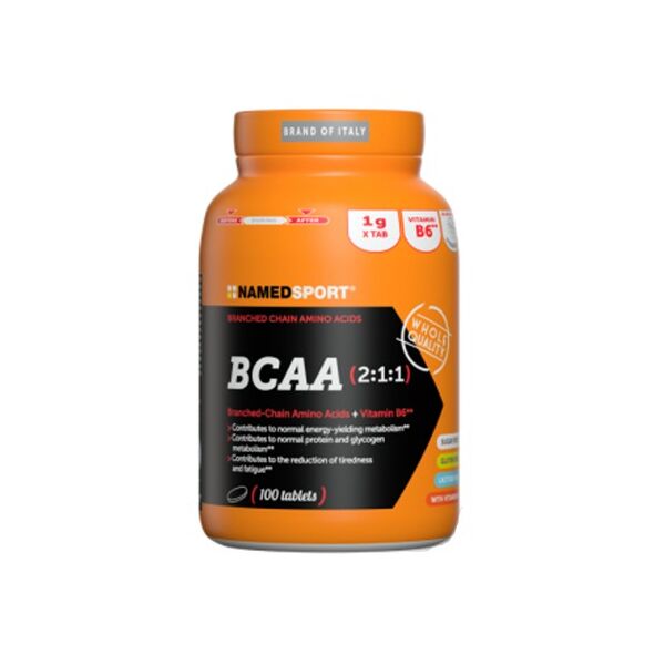 named sport bcaa 2:1:1 100 cpr aminoacidi ramificati + vitamina b6