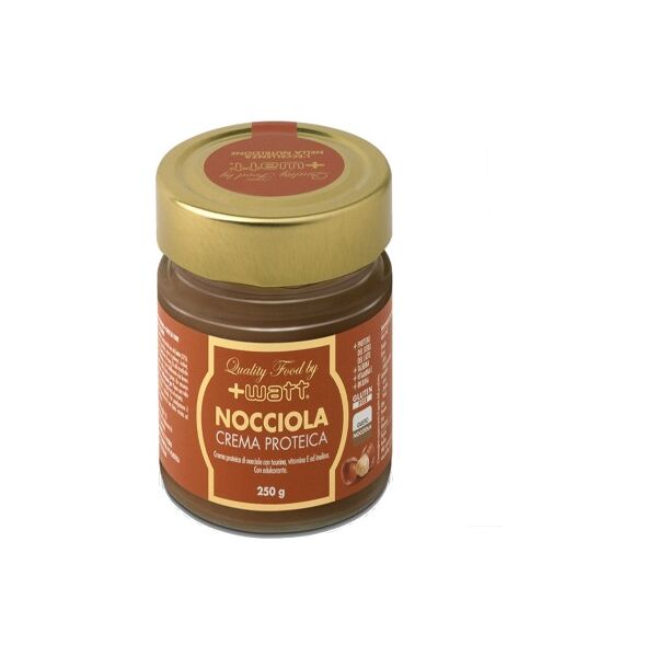 +watt nocciola crema proteica 250 g con taurina vitamina e e inulina