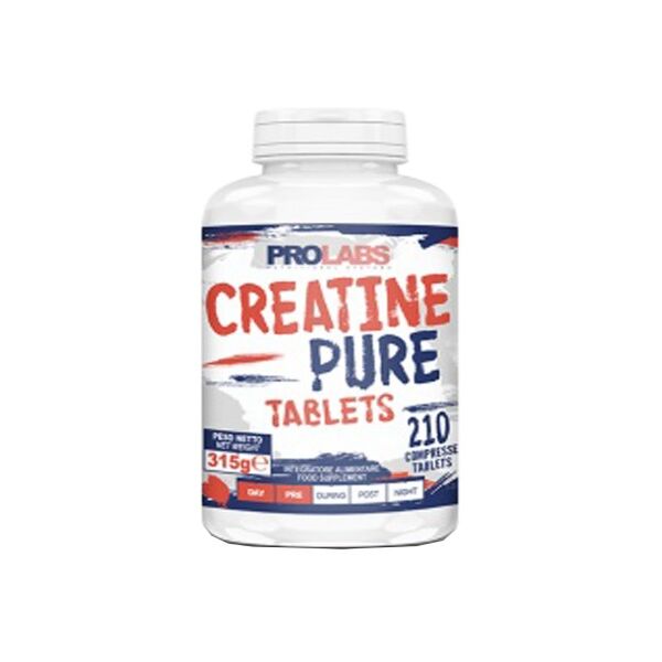 prolabs creatine pure tablets 210 cpr pura creatina monoidrato in compresse