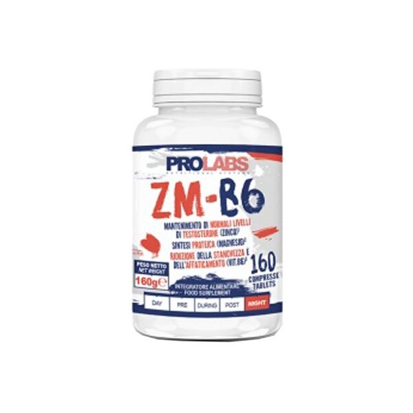 prolabs zmb6 160 cpr zma zm b6 zinco magnesio vitamina b6