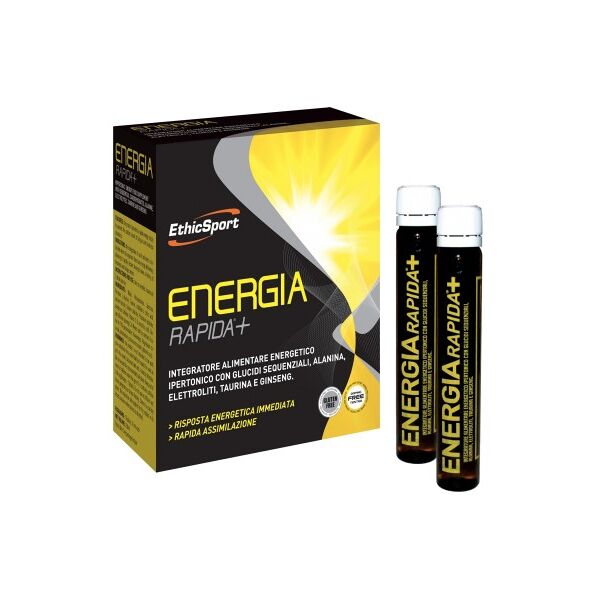 ethicsport energia rapida+ 10 fiale da 25 ml