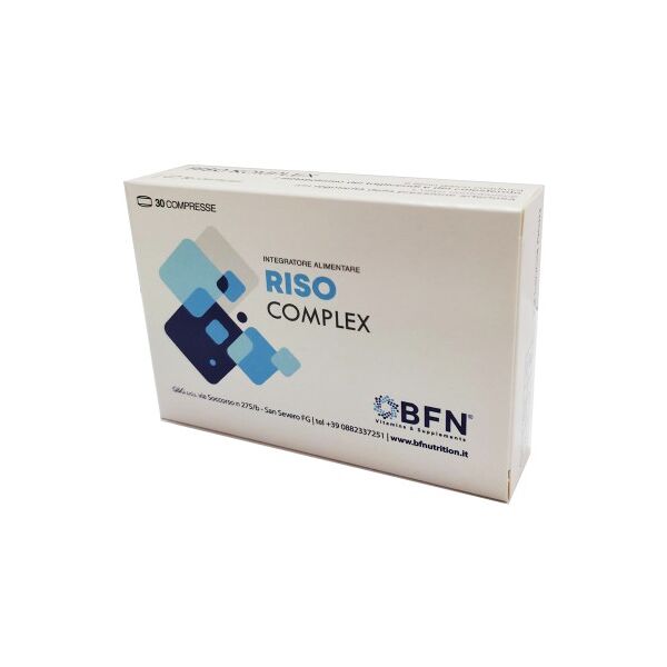 bfn riso complex 30 cpr integratore alimentare controllo colesterolo e trigliceridi.