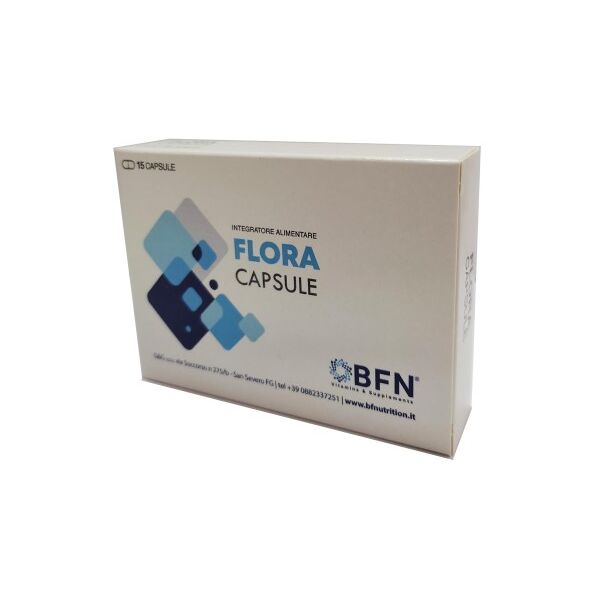 bfn flora capsule 15 cps probiotico per equilibrio flora batterica intestinale