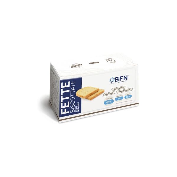 bfn fette biscottate 3 porzioni da 40 gr gusto neutro low carb