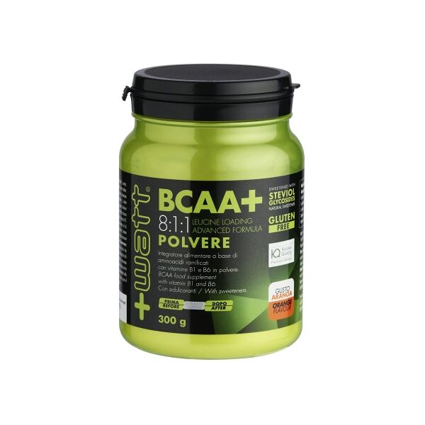 +watt bcaa+ 8:1:1 300 gr aminoacidi ramificati bcaa in polvere 60 arancia