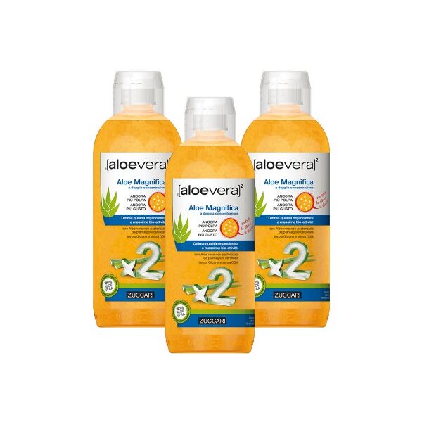 zuccari aloe verax2 aloe magnifica 3 x 1000 ml