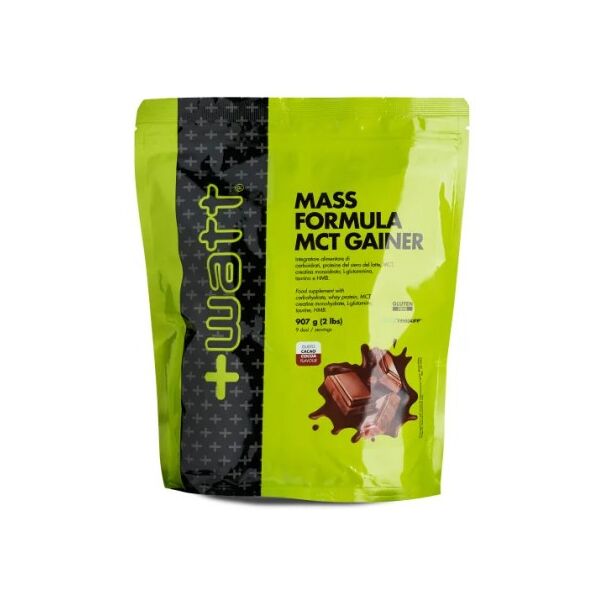 +watt mass formula 907 gr. gainer di proteine+bcaa+creatina+taurina+glutammina