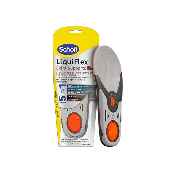 scholl liquiflex extra supporto 35.5-40.5 taglia s