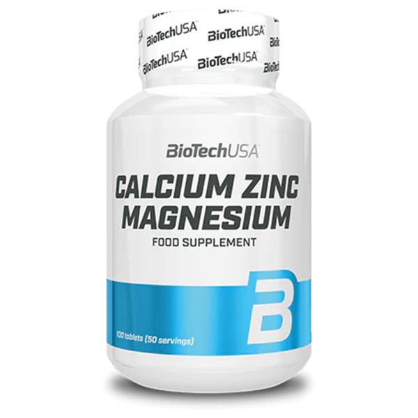 biotech usa calcium zinc magnesium 100 cpr