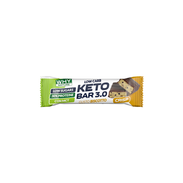 why nature keto bar 1 barretta proteica da 30 gr