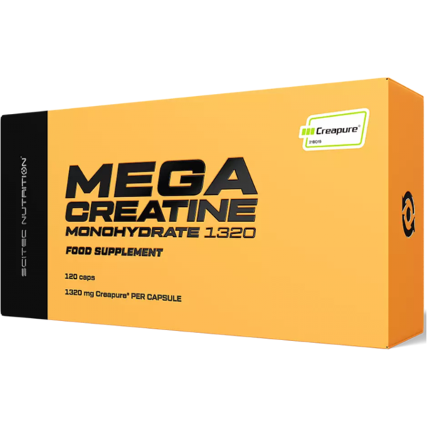 scitec nutrition mega creatine 1320 creapure 120 caps