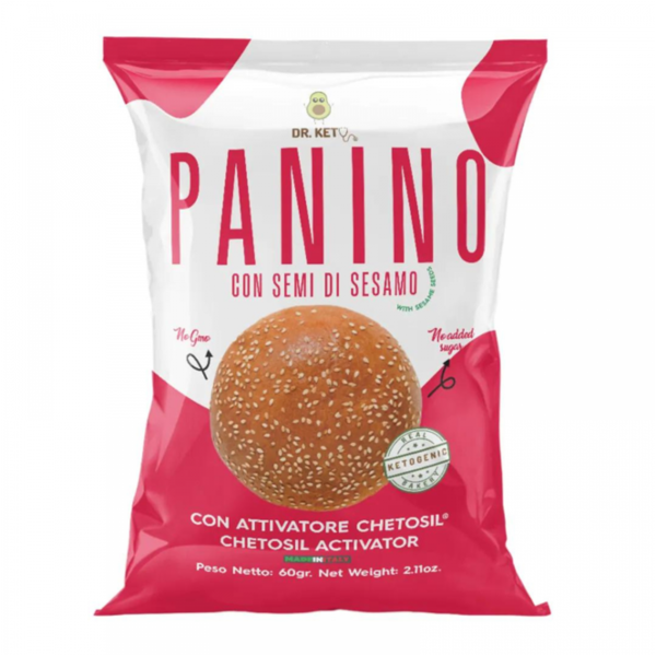 dr. keto panino con semi di soia 1 x 60 gr