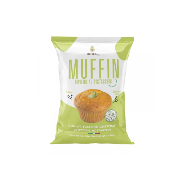 dr. keto muffin al pistacchio 1 x 60 gr