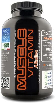 net integratori muscle vitamin alkaline multivitaminico e sali minerali alcalinizzanti 120 cpr