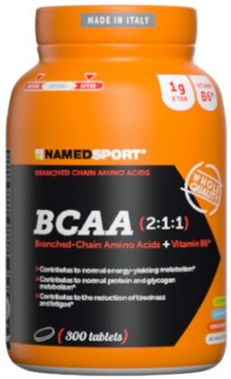 named sport bcaa 2:1:1 300 cpr aminocidi ramificati + vitamina b6