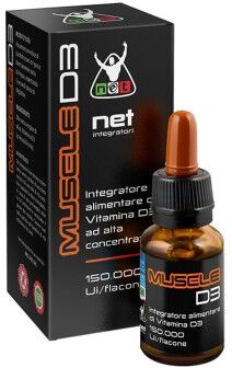 muscle d3 15 ml 2000 ui vitamina d net integratori nuova formula