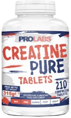 prolabs creatine pure tablets 210 cpr pura creatina monoidrato in compresse