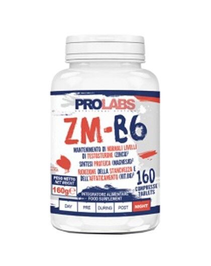 prolabs zmb6 160 cpr zma zm b6 zinco magnesio vitamina b6