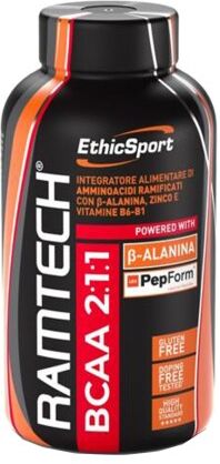 ethicsport ramtech bcaa 2:1:1 360 cpr aminoacidi bcaa pepform con beta alanina