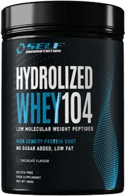 self omninutrition hydrolized whey 104 1 kg proteine idrolizzate con vb 104