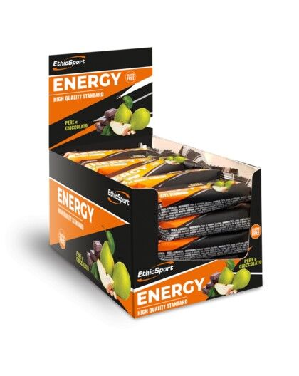 ethicsport energy barrette di carboidrati box 25 x 35 gr gusto pere e cioccolato