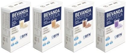 bfn bevanda proteica proteine isolate 4 porzioni da 23 gr low carb gluten free senza zuccheri