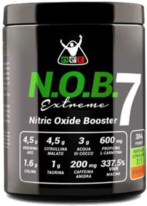 net integratori n.o.b. 7 extreme ossido nitrico booster 304 gr