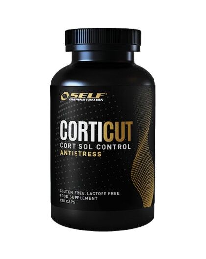 self omninutrition corticut 120 cps. integratore tonico anti stress anti cortisone