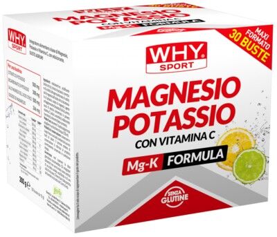 why sport magnesio e potassio con vitamina c mg-k formula 30 bustine