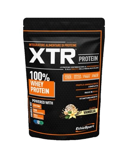 ethicsport protein xtr 100% whey protein 900 gr vaniglia