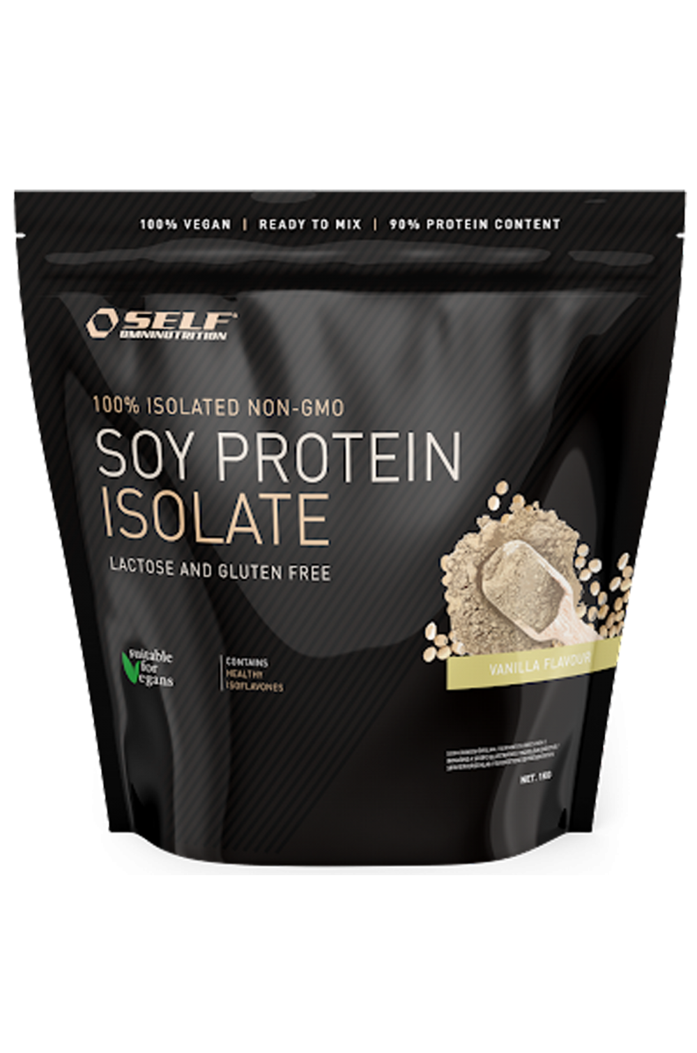 self omninutrition soy pro 1 kg proteine isolate della soia vegane