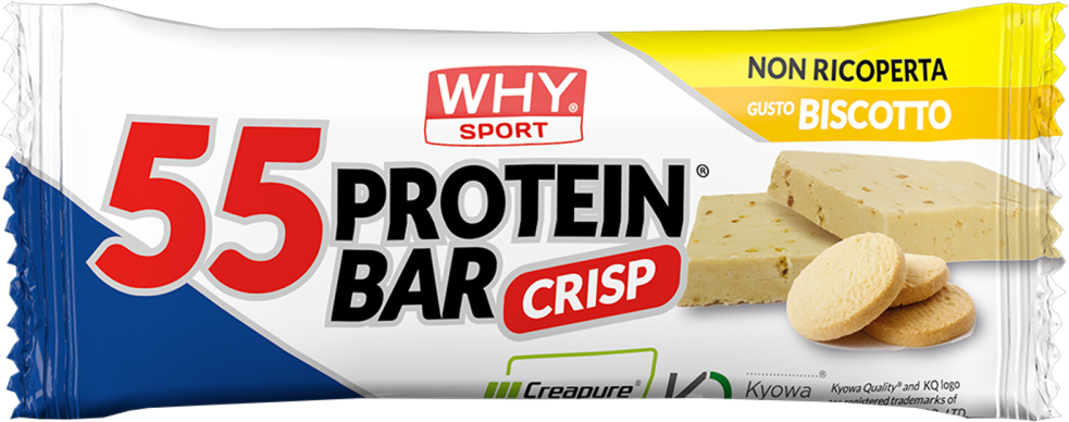 why sport protein bar 55 1 barretta proteica da 55 gr con creatina creapure