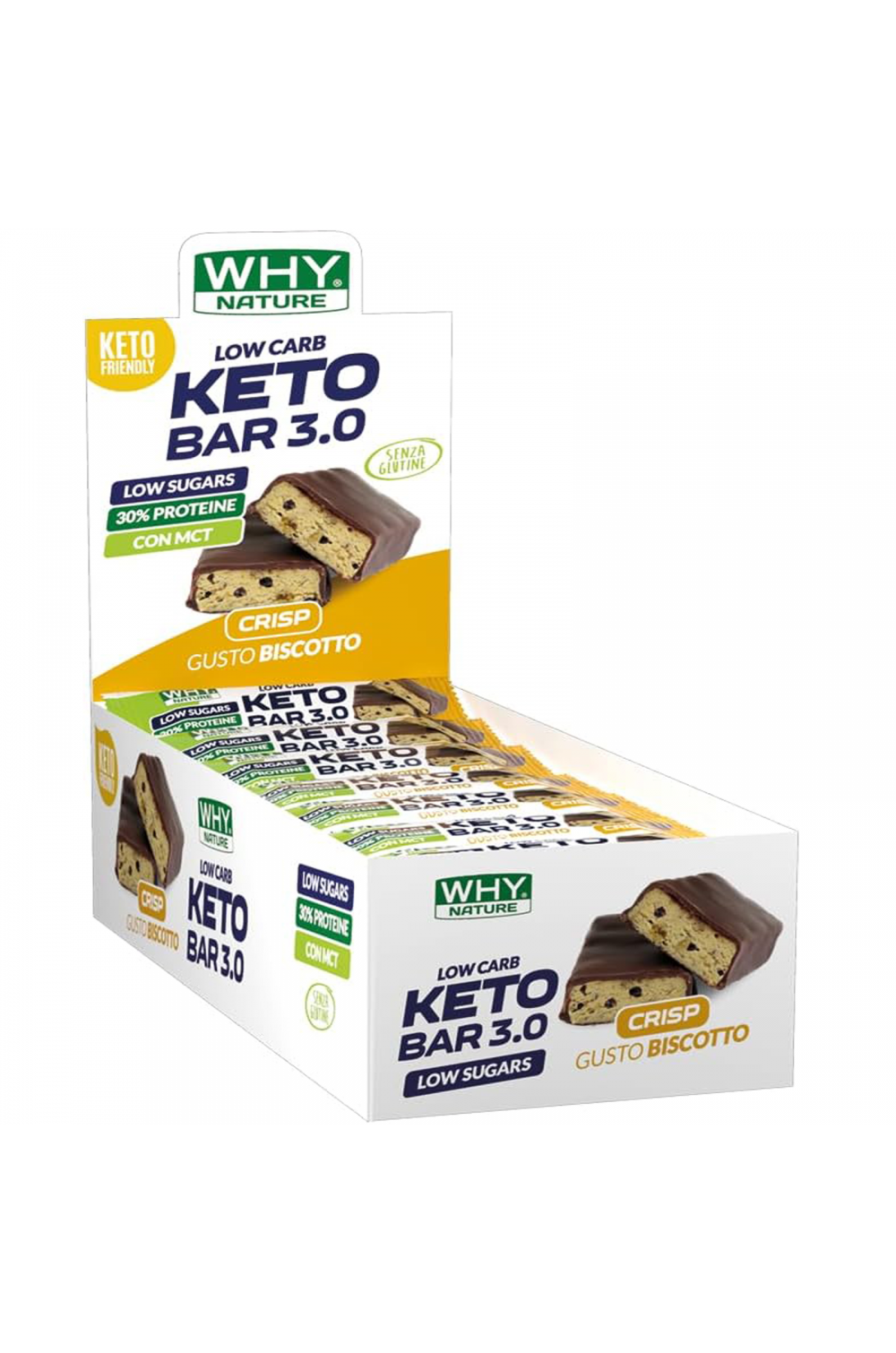 why nature keto bar 28 barrette proteiche da 30 gr