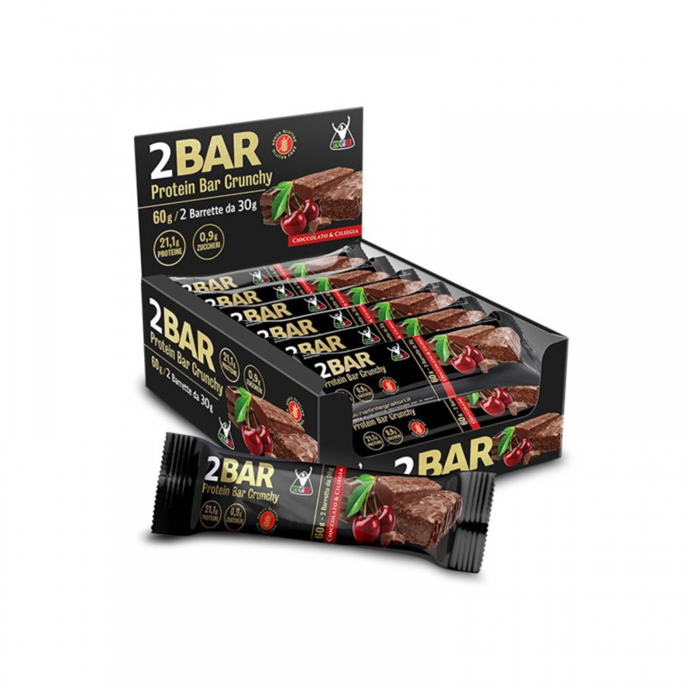 net integratori 2 bar barrette proteiche box 12 x 60 gr