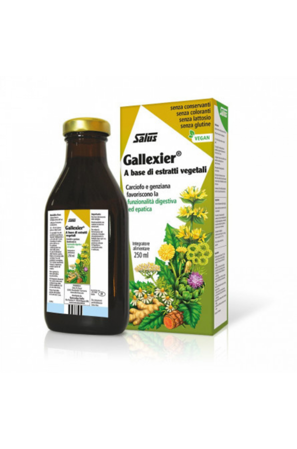 salus gallexier funzione digestiva 250 ml