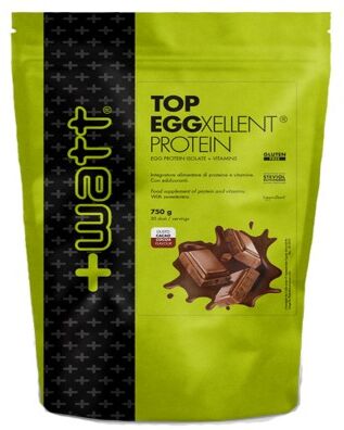 +Watt Top Eggxellent Protein Proteine dell'uovo Isolate 1000 750 gr