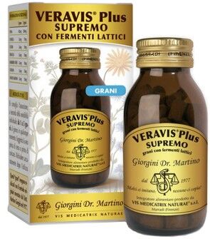 Dr. Giorgini Veravis Plus Supremo Con fermenti Lattici 90 grani Transito intestinale Evacuazione