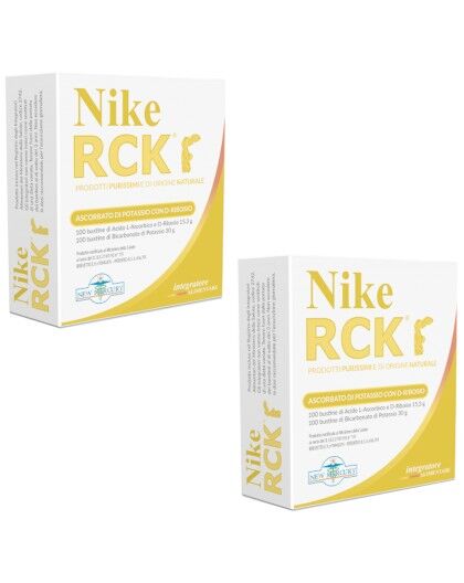 New Mercury NIKE RCK Ascorbato di Potassio con D-Ribosio 2X200 Bustine Antiossidante nuova confezione