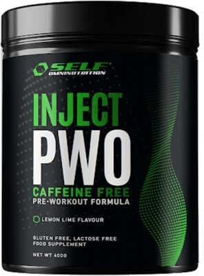 Self Inject 400 gr Pre Workout con Citrullina, Arginina AAKG, Beta alanina senza caffeina