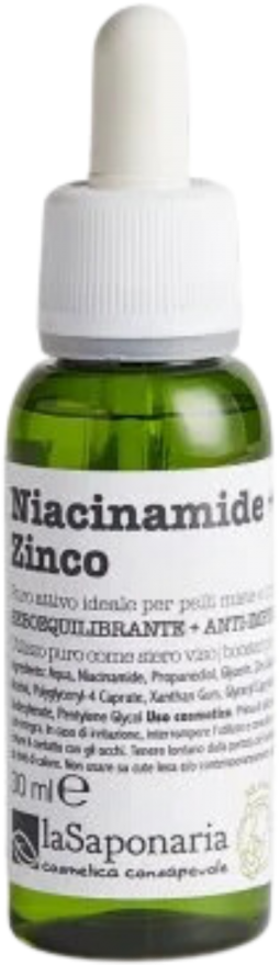 La Saponaria Niacinamide più Zinco 30 ml