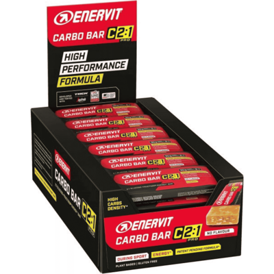 Enervit Carbo Bar C 2:1 Pro Box 30 X 45 gr Naturale Enervit Carbo Bar C 2:1 Pro Box 30 X 45 gr Naturale