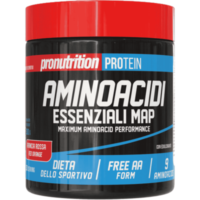 Pro Nutrition Pronutrition Aminoacidi Essenziali MAP 300 gr Arancia Rossa Pro Nutrition Pronutrition Aminoacidi Essenziali MAP 300 gr Arancia Rossa