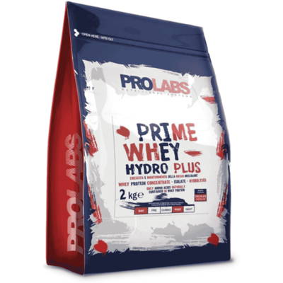 Prolabs Prime Whey Hydro Plus 2kg Vaniglia Proteine del siero di alta qualità - Polvere proteica Prolabs Prime Whey Hydro Plus 2kg Vaniglia Proteine del siero di alta qualità - Polvere proteica