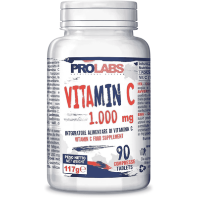 Prolabs Vitamina C 1000 mg 90 Compresse da 1g Prolabs Vitamina C 1000 mg 90 Compresse da 1g