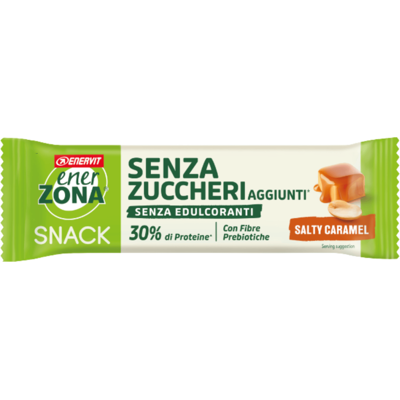 Enerzona EZ Snack Dieta 40 30 30 1 barretta Salty Caramel Senza Zuccheri Enerzona EZ Snack Dieta 40 30 30 1 barretta Salty Caramel Senza Zuccheri
