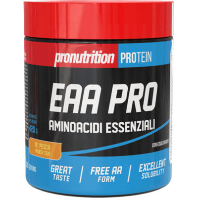 Pro Nutrition Pronutrition Aminoacidi EAA PRO 420 g Tè alla Pesca Pro Nutrition Pronutrition Aminoacidi EAA PRO 420 g Tè alla Pesca
