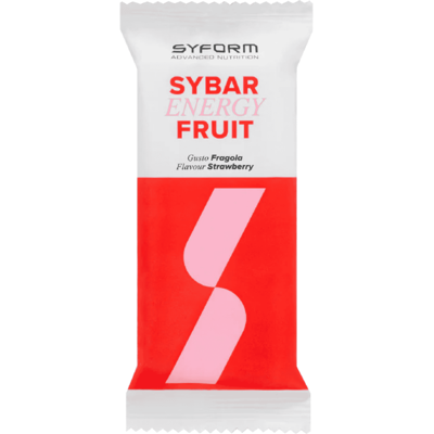 Syform Sybar Energy fruit 1 barretta da 30 gr Fragola Syform Sybar Energy fruit 1 barretta da 30 gr Fragola