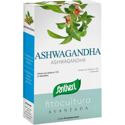 Santiveri Modello - Capsule di ashwagandha - Integratore alimentare Santiveri Modello - Capsule di ashwagandha - Integratore alimentare